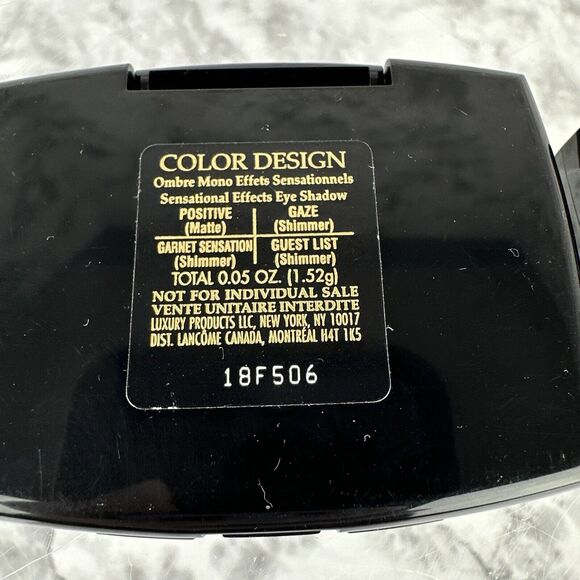 Lancôme Color Design Sensational Effects Eye Shadow Quad 3 sets - Picture 7 of 7